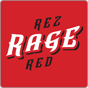 Rez Rage Red logo